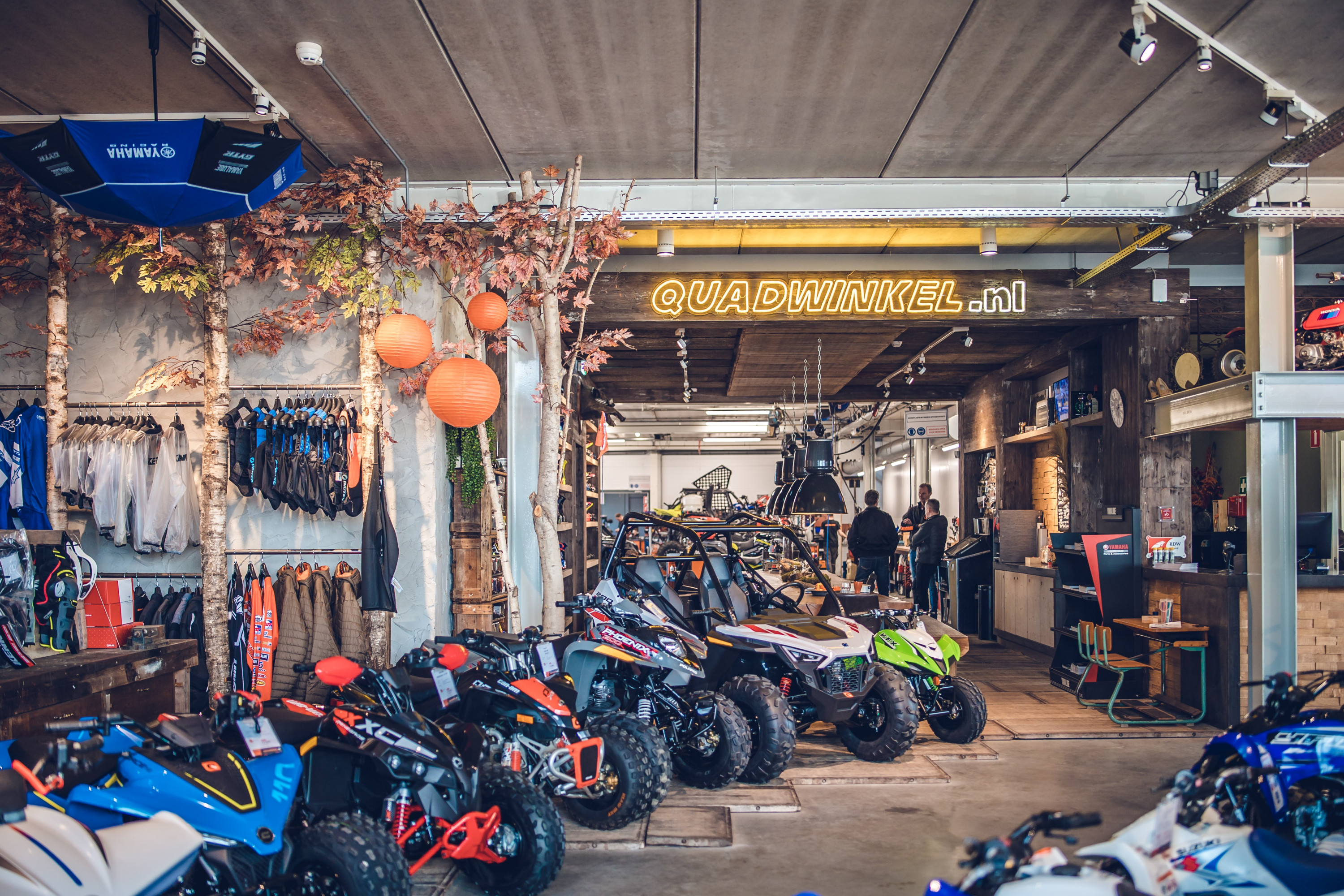 Quad Showroom van Quadwinkel