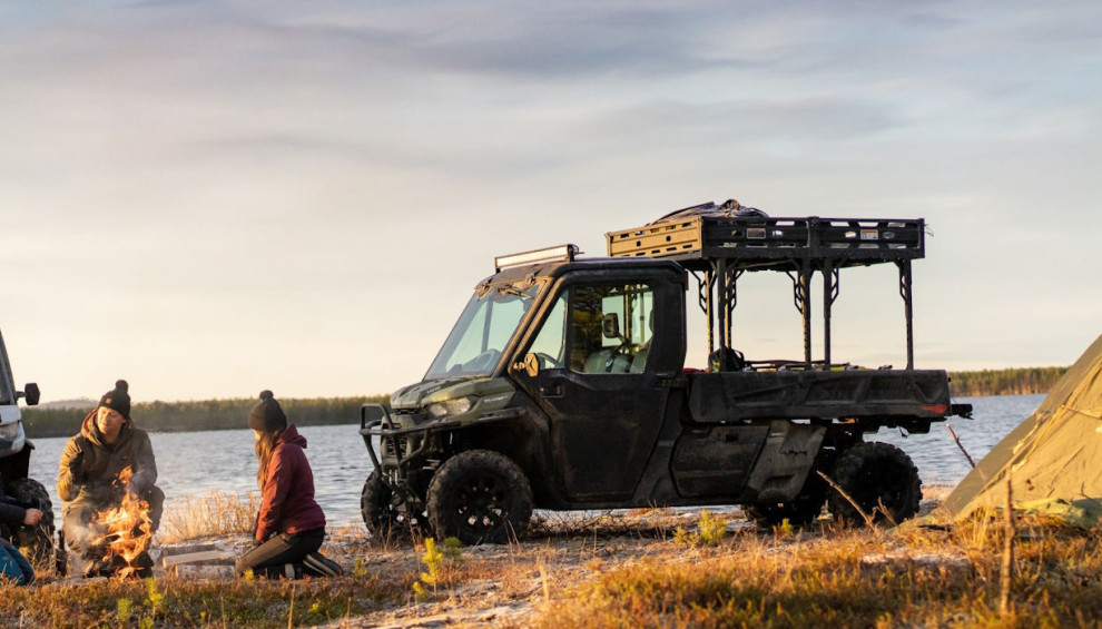 Can-am Traxter voor camperen