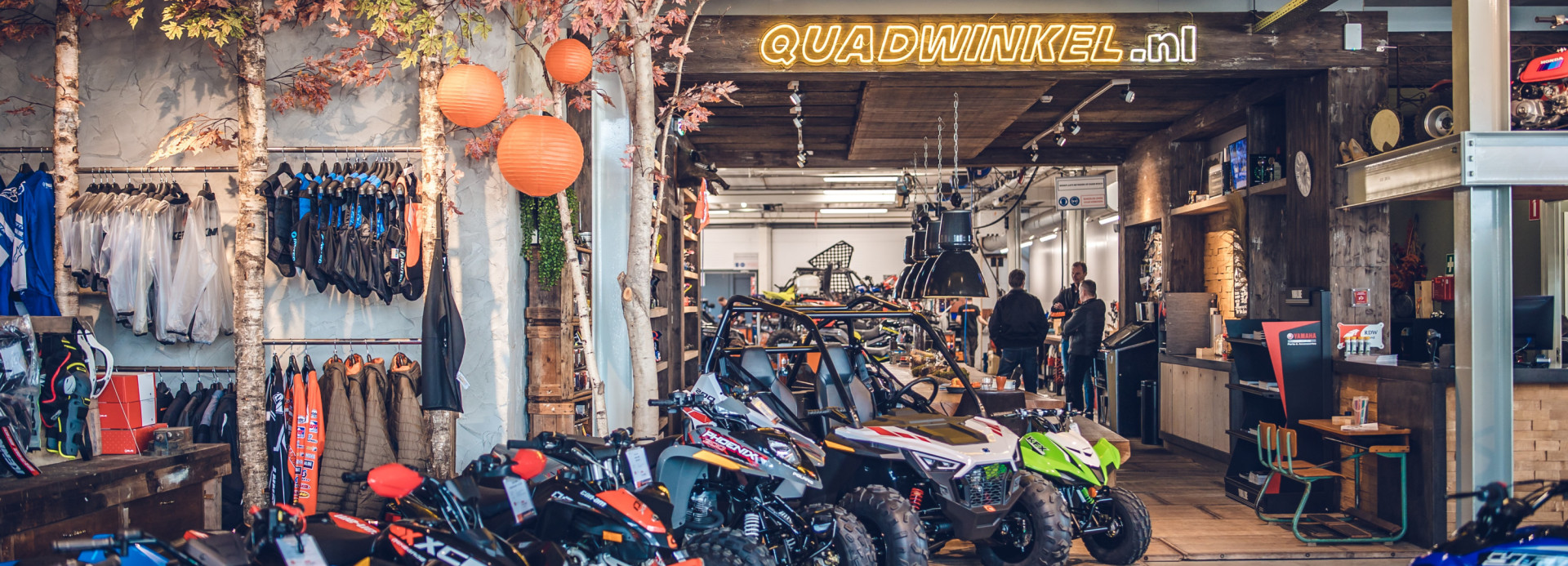 Quad Showroom van Quadwinkel