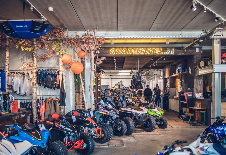 Quad Showroom van Quadwinkel