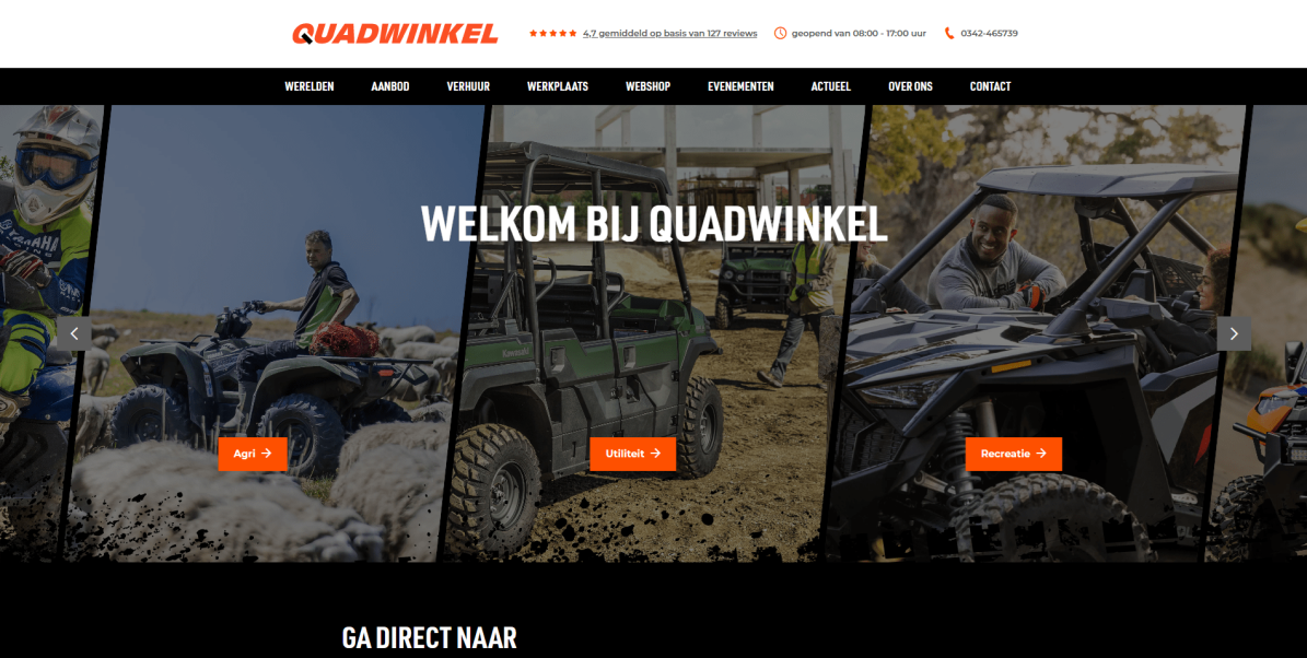 Welkom op onze nieuwe website!