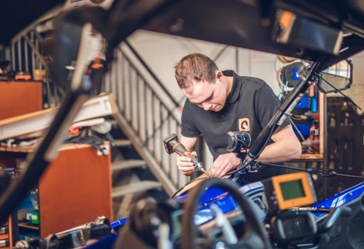 onderhoud van quads en side-by-sides