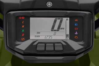 Yamaha Kodiak 450 dashboard