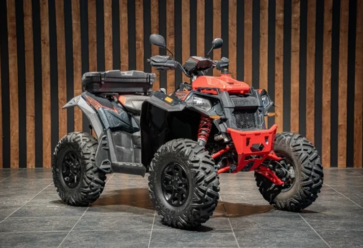 Onderhoudsintervallen Polaris Scrambler quad